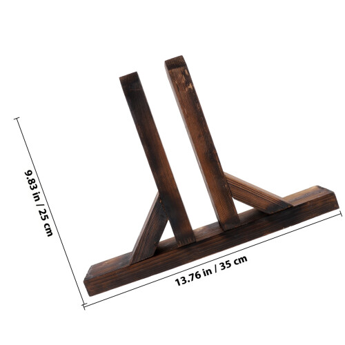 Support Bois Pour Clôture, Base Stable Pour Déco Jardin Léger 1