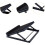 Standing Panel Board Basic Model Black Feet Panel For Standing Desk 2