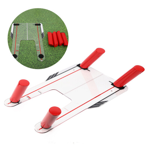 4 Geschwindigkeitsstangen Golftrainer Spiegelfalle 2