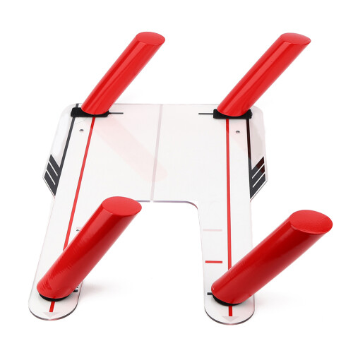 4 Geschwindigkeitsstangen Golftrainer Spiegelfalle 1