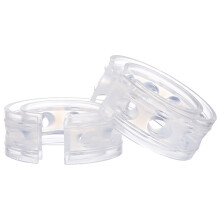 2 stuks transparante rubber veerbuffers auto tuning accessoires