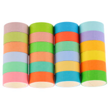 24Rollen Farbiges Washi Tape Für DIY-Hobbyarbeiten