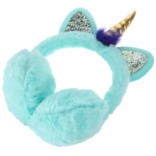 Unicorn oorkleppen unisex volwassenen en , winter buiten