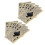 2 legering speelkaarten broche kleding of accessoire 1