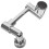 Copper Swivel Faucet Extender Silver Adjustable Sink Attachment 4
