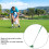 Mini Golf Putter Faltbare Edelstahl Stange Gummi 15