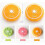 Pill Box 3 Times a Week 7 Compartments Large Pill Organizer (1 orange) 6