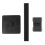 Compact Aluminum Display Headphone Stand Earphone Bracket (Black) 9