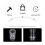 1000Pcs Clear Plastic Specimen Cups Multi-Purpose Storage Holders 11
