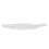 White Porcelain Fish Shaped Serving Plate Multipurpose Snack Tray 8