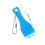 10 stuks plastic schraper sleutelhanger voor etiketten 2