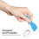 10 stuks plastic schraper sleutelhanger voor etiketten 8