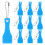 10 stuks plastic schraper sleutelhanger voor etiketten 11