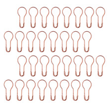 2000Stk Roségold Gourd Pins Eisen Für Stilvolle Bekleidungsdeko