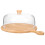 1Set Cake Serving Plate Met PP En Basis, Stevig 1