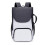 Polyester Tennis Backpack Multi Functional For School And Sports Activities White 1