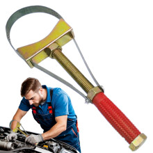 Oil Filter Wrench Tool Adjustable Belt Wrench For Car Maintenance Equipment Oil Filter Removal Tool Large