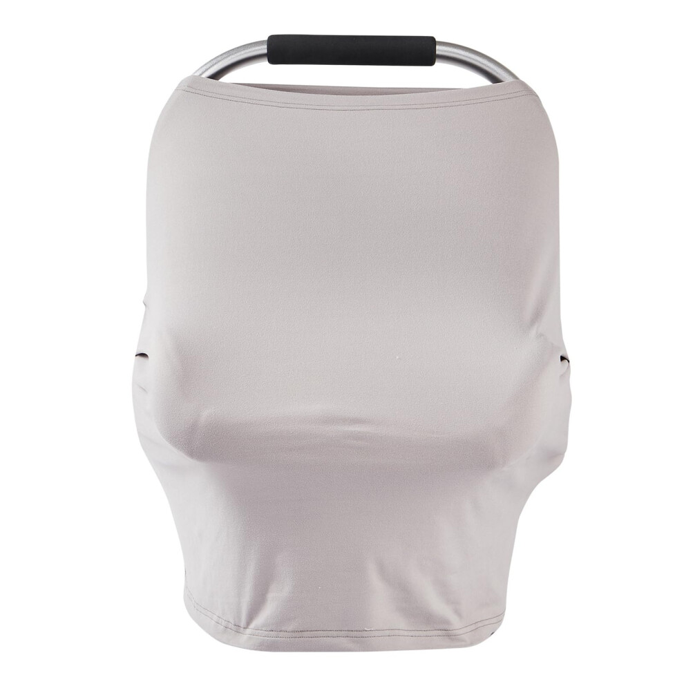 Multi Use Baby Carseat Guard Stroller Canopy Soft and Breathable Stretchy Fabric Nursing Towel Universal Fit