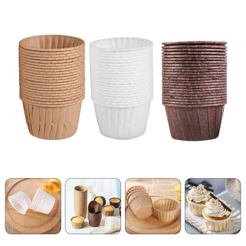150 pcs small muffin cups high temp resistant assorted colors 2