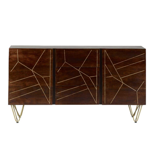 Dark Gold Extra Large Sideboard 1