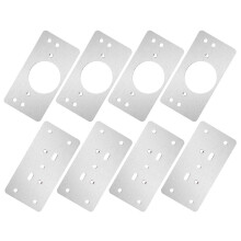 4er-set -scharnier-reparaturplatten für schranktüren