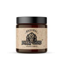 Johnny Slicks oliegebaseerde pommade | Biologische haarstyling voor mannen Lage tot medium hold | Bevordert een gezonde haargroei en helpt de droge h