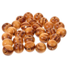 100Pcs Wooden Beads For Diy Jewelry Art Crafts Kids
