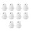 10Pcs E27 Bulb Socket 250V Lamp Holder Plastic Base Accessories 7