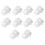 10Pcs E27 Bulb Socket 250V Lamp Holder Plastic Base Accessories 1