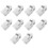 10Pcs E27 Bulb Socket 250V Lamp Holder Plastic Base Accessories 9