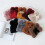Gebreide met pompons baby , winter, grijs 8