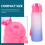 1 900 ml bounce deckel spritzschutz wasserbecher 7