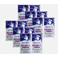 12 x AquaSparkle Immerse Hot tub Filter Cleaner Sachets Spa Brite Cartridge
