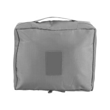 wasserdichte Reisetasche mit großer Kapazität, tragbar (grau)