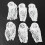 6 Pcs Billardtisch Tasche Schiene Rutsche Track 8
