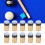 10 Teile/beutel Billard Ball Zubehör Pool Queue 9