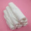 10pcs three layer cotton baby diapers washable white 6