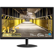 21.5 Inch FHD Monitor, IPS 1080P Gaming 75Hz 5ms HDMI