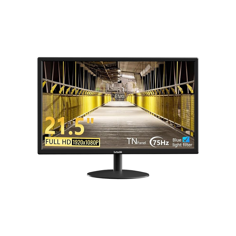 21.5 Inch Fhd Monitor, Ips 1080P Gaming 75Hz 5Ms Hdmi 1234569877974