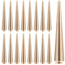 30pcs metal spikes studs for diy belts collars bags