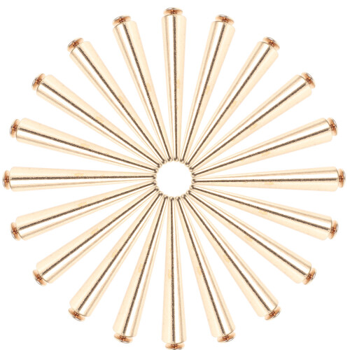30pcs metal spikes studs for diy belts collars bags 2