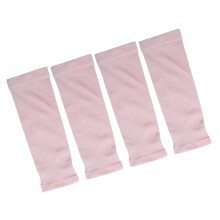 2 pairs uv sunscreen arm sleeves for kids outdoor riding pink