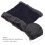 winter hat headgear bib suit thick knit scarf blue 7