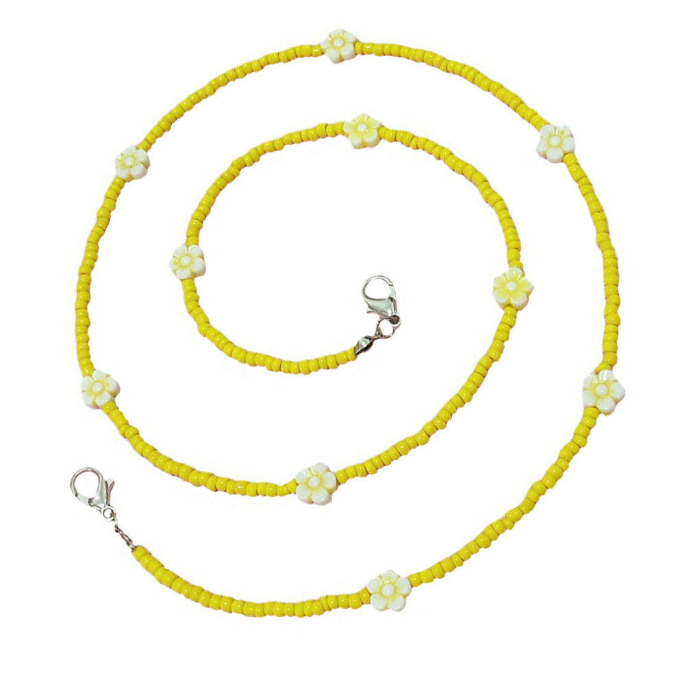 Solustre Beads Mask Chain Necklace Holder Retainer Hanger Keeper For Neck
