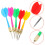 15pcs plastic outdoor darts accessories for training and play 4