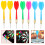 15pcs plastic outdoor darts accessories for training and play 1