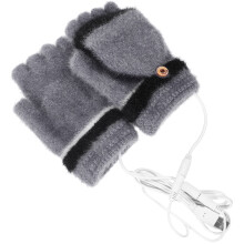 1 pair usb heated gloves for winter warmth