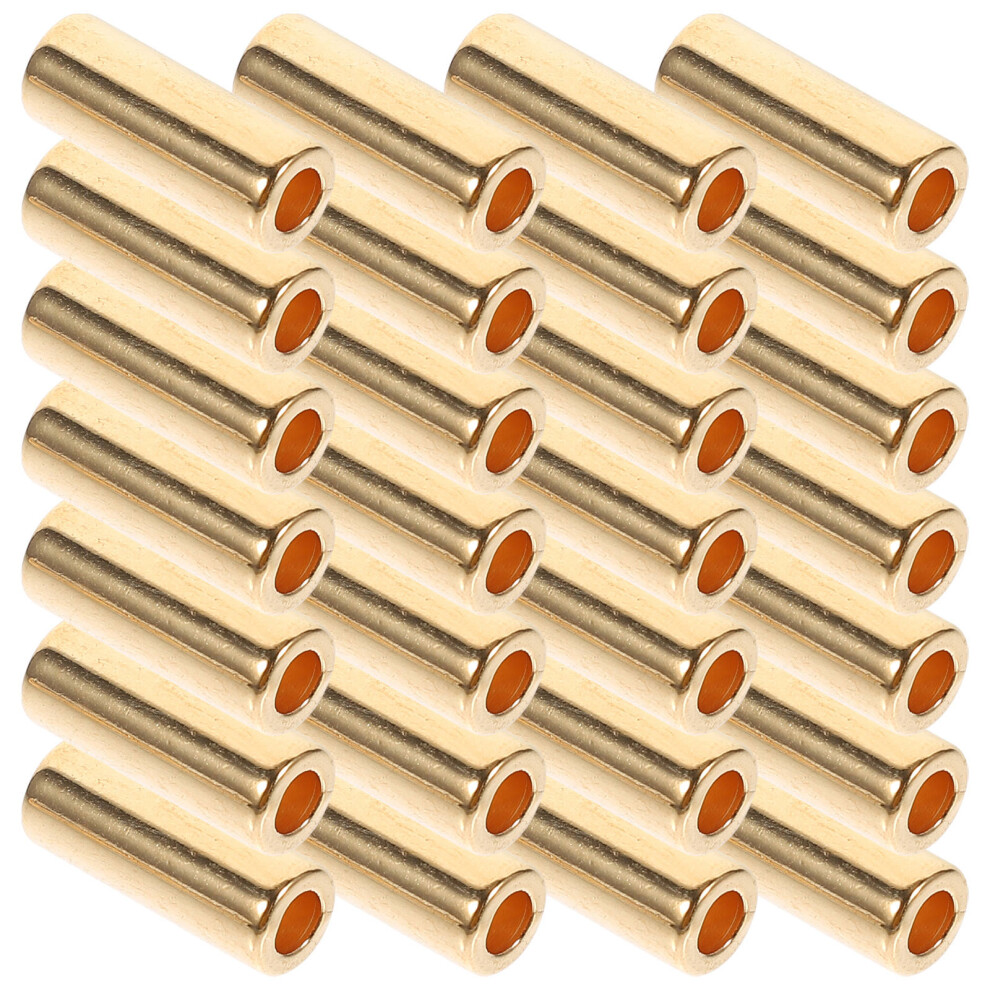 30Pcs Metal Alloy Tube Bead Ring For Diy Macrame Hanging Plants Holder 3312908601058