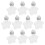 10pcs clear plastic candy bottles for storage and decoration 2