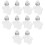 10pcs clear plastic candy bottles for storage and decoration 3